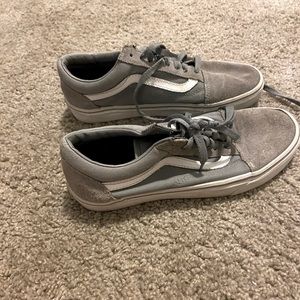 Womens size 8 Gray Vans